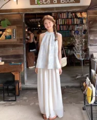 [預購補貨中] 慵懶鬆弛寬長褲