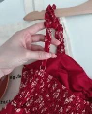 小碎花細肩娃娃上衣 - Image 15