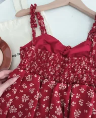 小碎花細肩娃娃上衣 - Image 14