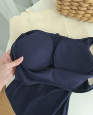 附送披肩!胸墊連身長裙 - Image 16