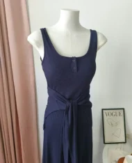 附送披肩!胸墊連身長裙 - Image 14