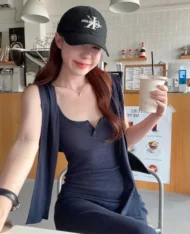 附送披肩!胸墊連身長裙 - Image 8