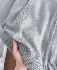 拉鏈連帽外套+短褲兩件套Set - Image 10