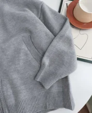 拉鏈連帽外套+短褲兩件套Set - Image 9