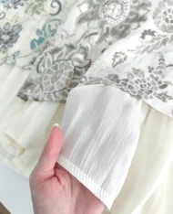 法式復古印花上衣 - Image 19