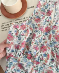 甜辣風碎花繫腰上衣 - Image 12