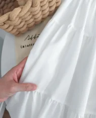 鬆緊高腰層次蛋糕半身裙 - Image 7