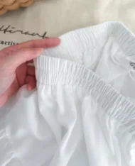 鬆緊高腰層次蛋糕半身裙 - Image 8