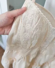 微甜女孩緹花娃娃感上衣 - Image 10