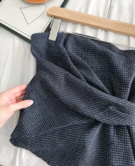 甜辣look！平口設計感上衣 - Image 10