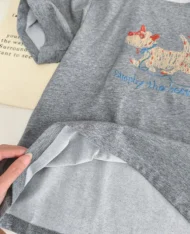 小狗刺繡上衣 - Image 10