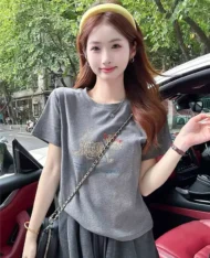 小狗刺繡上衣 - Image 5