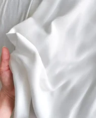 舒適雪紗鬆緊腰寬長褲 - Image 8