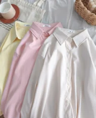 夏日繽紛調色寬襯衫 - Image 12