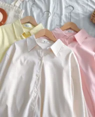 夏日繽紛調色寬襯衫 - Image 10