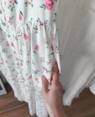 浪漫春日碎花長洋 - Image 6