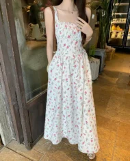 浪漫春日碎花長洋 - Image 3