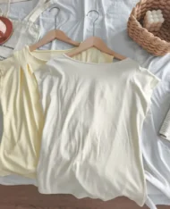 夏日風側繫帶修身上衣 - Image 15