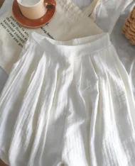 直闊腿休閒寬褲 - Image 11