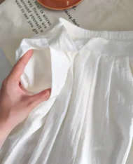 直闊腿休閒寬褲 - Image 12