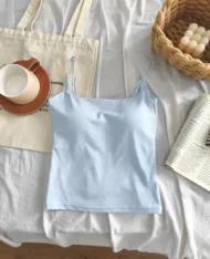 六色必收！細肩帶胸墊背心Bratop - Image 15