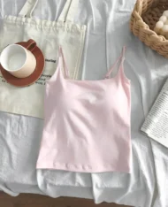 六色必收！細肩帶胸墊背心Bratop - Image 17