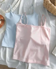 六色必收！細肩帶胸墊背心Bratop - Image 8