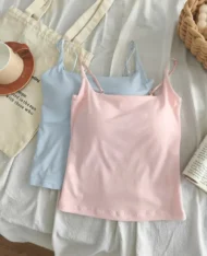 六色必收！細肩帶胸墊背心Bratop - Image 4