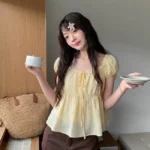 甜妹減齡娃娃上衣
